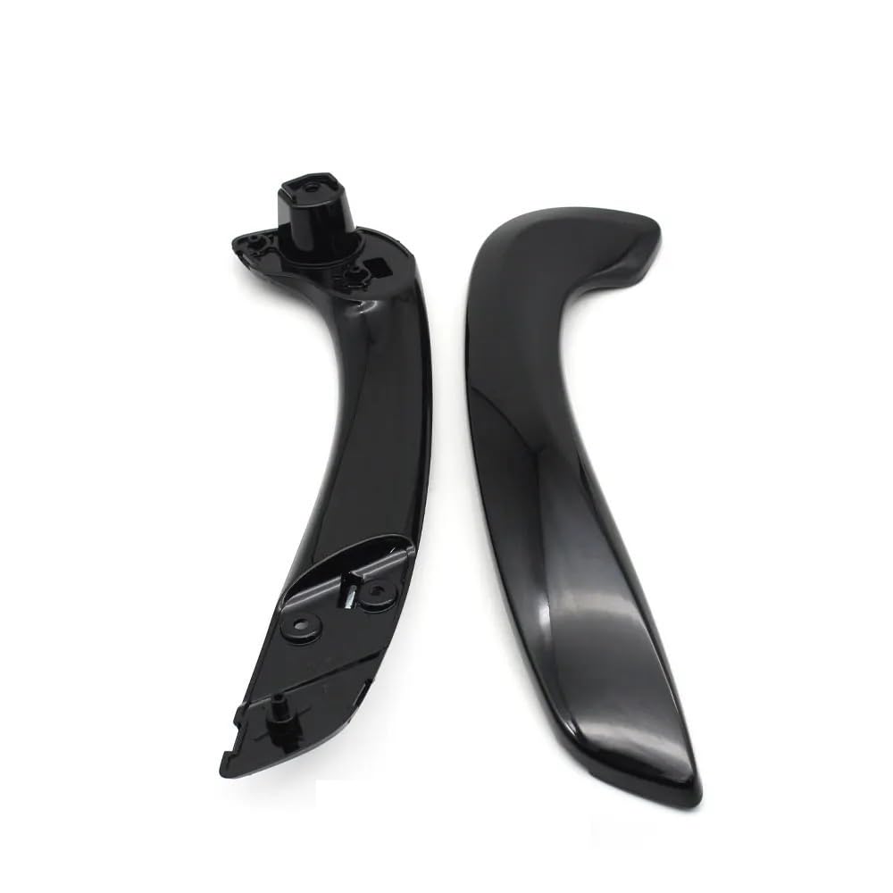 DNZOGW Auto Innentürgriffverkleidung Für MK3 Für Fluence 2008-2016 809540001R 809600007R LHD RHD Innen Auto Vorne Links Rechts Innen Tür Pull Griff(Piano Black Right) von DNZOGW