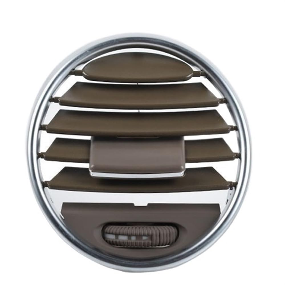 DNZOGW Für ML GL Klasse W164 2005-2012 Vorne Links Rechts Konsole Zentrale Dashboard AC Vent Grille Panel Abdeckung Trim Lüftungsgitter Klimaanlage Vorne(Brown Central) von DNZOGW