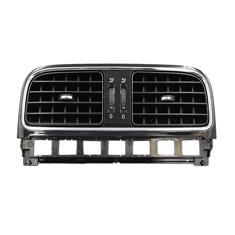 DNZOGW Für Polo 5 6R GTI Für Limousine Für Hatch 2010-2013 Schwarz Front Dashboard AC Air Outlet Vent Grill AC Vent Ersatz Lüftungsgitter Klimaanlage Vorne(Central) von DNZOGW