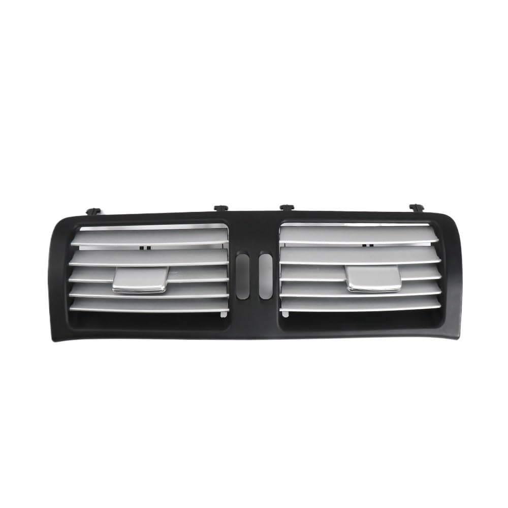 DNZOGW Für W251 Für R Klasse R300 R320 R350 R400 R500 Auto Vorne Mitte Dash Mittlere Klimaanlage AC Vent Grille Outlet Panel Lüftungsgitter Klimaanlage Vorne(Black Silver) von DNZOGW