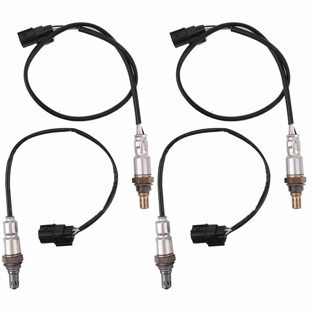 DNZOGW O2 Sauerstoffsensor 4PCS Upstream & Downstream Sauerstoff O2 Sensoren Für Odyssey Für Accord Für Acura TSX TL 35 L V6 234-4461 234-5098 2344461 2345098 Sonde O2 Sauerstoffsensor von DNZOGW