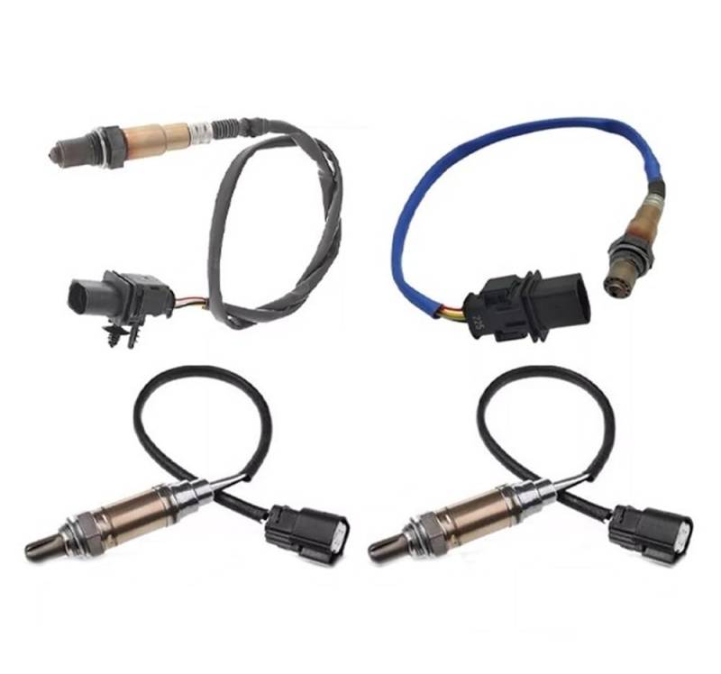 DNZOGW O2 Sauerstoffsensor 4Pcs Upstream Downstream Sauerstoff O2 Sensor 2012 2013 2014 Für Expedition Für Navigator 5,4 L 234-5076 234-5113 234-4576 Sonde O2 Sauerstoffsensor von DNZOGW