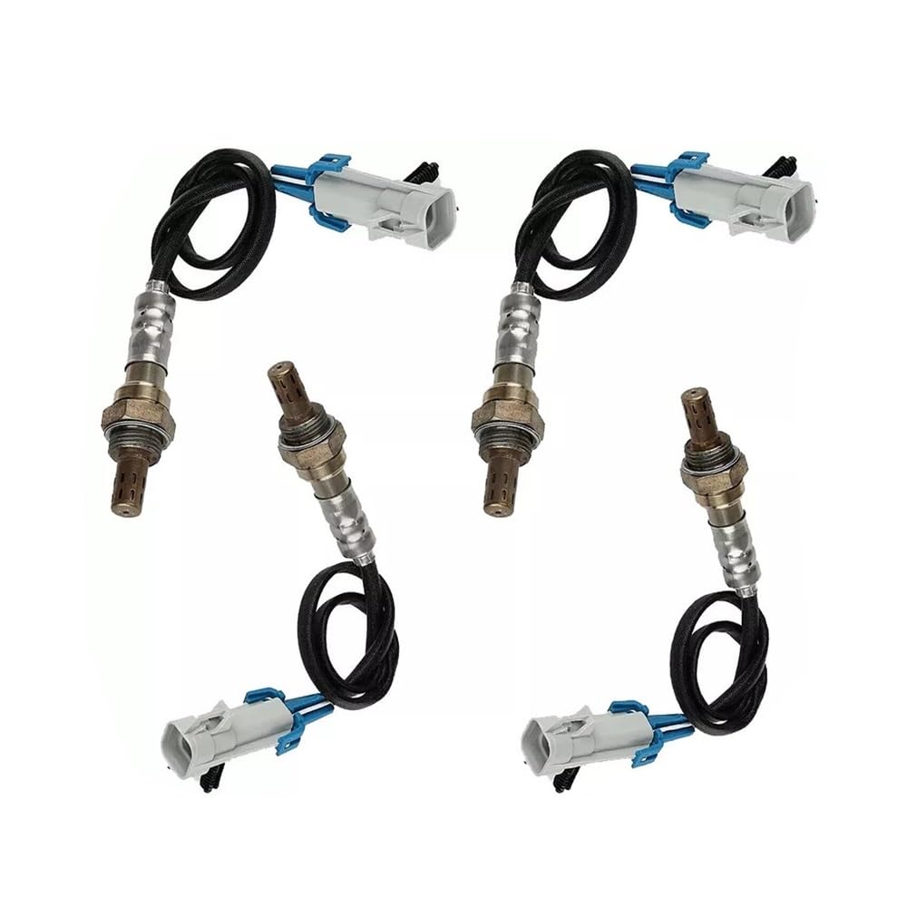 DNZOGW O2 Sauerstoffsensor 4Pcs Upstream Downstream Sauerstoff O2 Sensor Für Blazer Für Silverado Für Tahoe 234-4343 Auto Zubehör Sonde O2 Sauerstoffsensor von DNZOGW