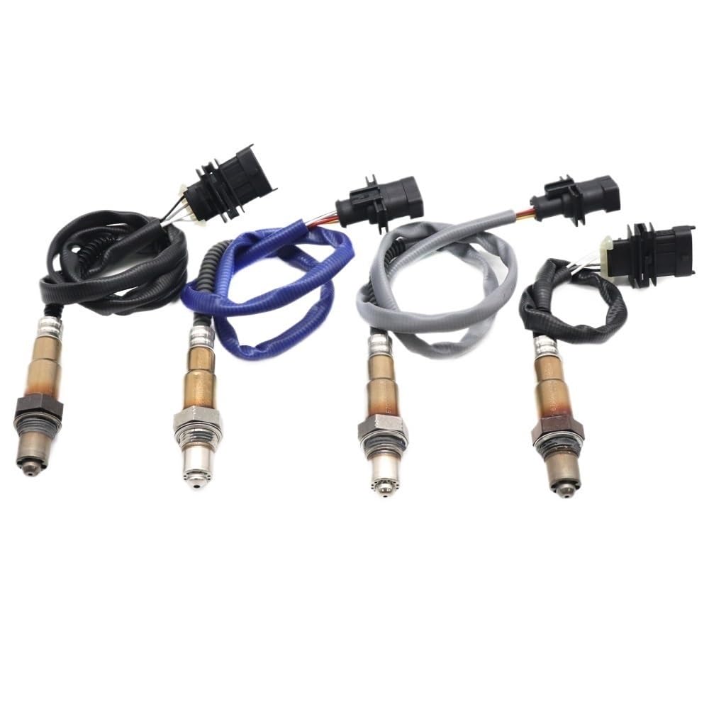 DNZOGW O2 Sauerstoffsensor Automotive Sauerstoffsensor 4PCS Sauerstoff O2 Sensor 670004022 670002199 670009075 670009076 Für Levante 2017-2020 Sonde O2 Sauerstoffsensor von DNZOGW