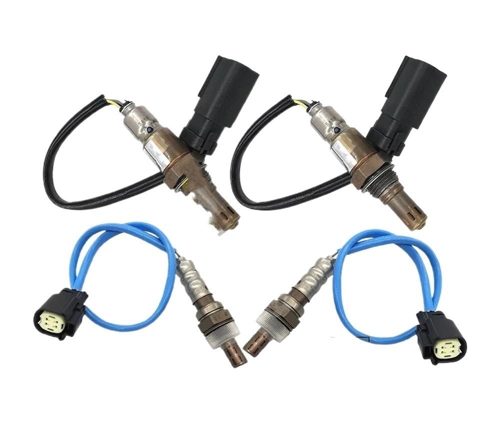 DNZOGW O2 Sauerstoffsensor Automotive Sauerstoffsensor 4X O2 Sauerstoffsensor 1 2 Bank 1 2 Für Explorer 3.5L 3.7L 2011-2014 Upstream Downstream Sonde O2 Sauerstoffsensor von DNZOGW