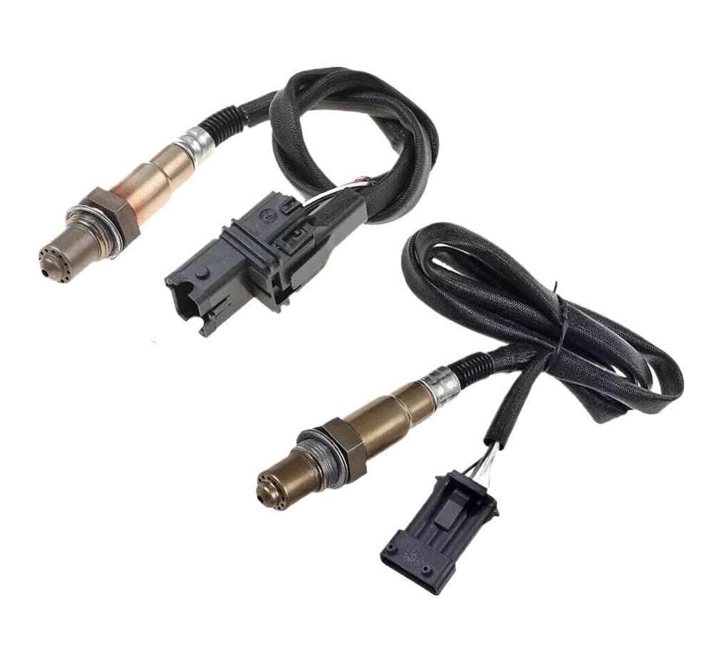 DNZOGW O2 Sauerstoffsensor Autozubehör 2 Stück Für Volvo Für C30 C70 Für S40 S60 V50 L5 2.5L 234-5702 234-4861 Sauerstoff-O2-Sensor Upstream Downstream Sonde O2 Sauerstoffsensor von DNZOGW