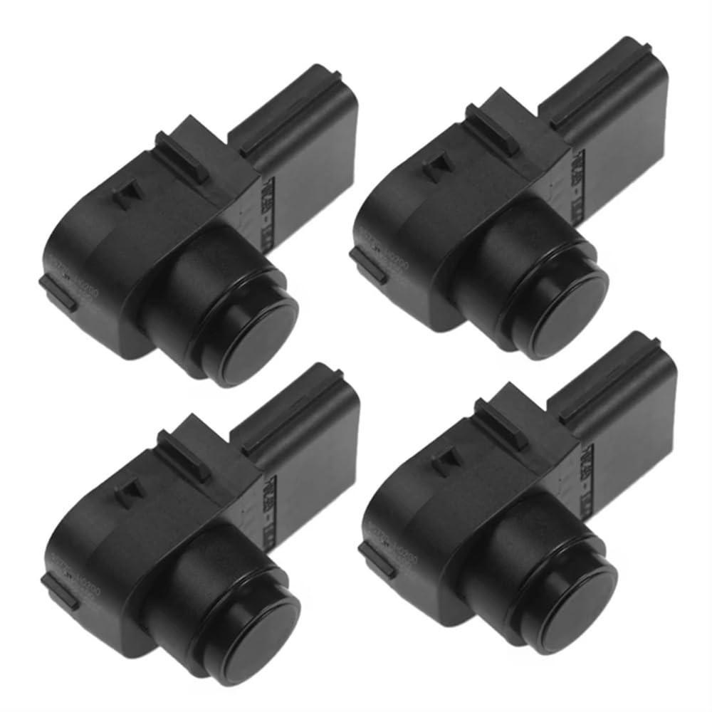 DNZOGW PDC Rückfahrsensor Einparkhilfe Sensor 95720-H0200 PDC Stoßstange Parkplatz Sensor Auto 95720H0200 Für Kia Einparkhilfe PDC Sensor(Black 4 pcs) von DNZOGW