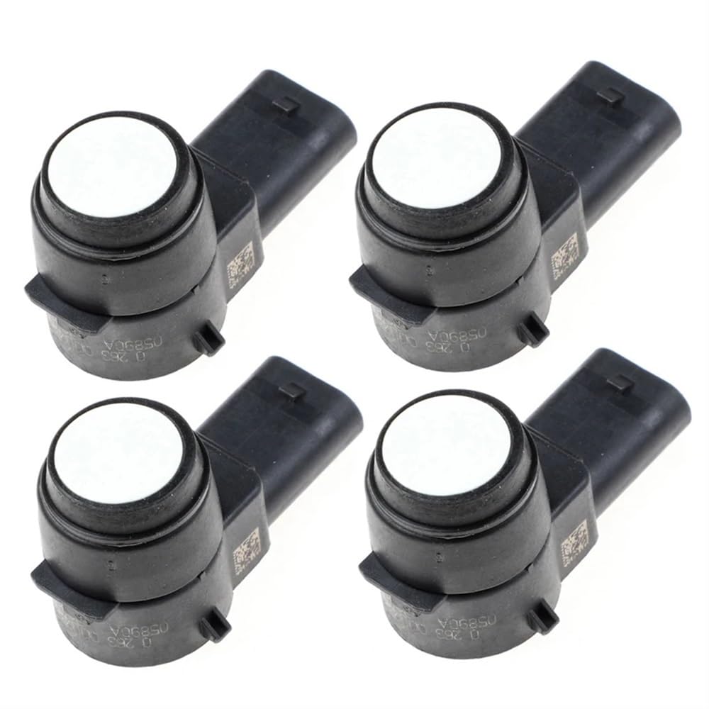 DNZOGW PDC Rückfahrsensor Für A3 7L5919275 PDC Parkplatz Sensor Auto Parkplatz Rückfahr Hilfe Sensor Parkplatz Sensor Einparkhilfe PDC Sensor(Black 4 pcs) von DNZOGW