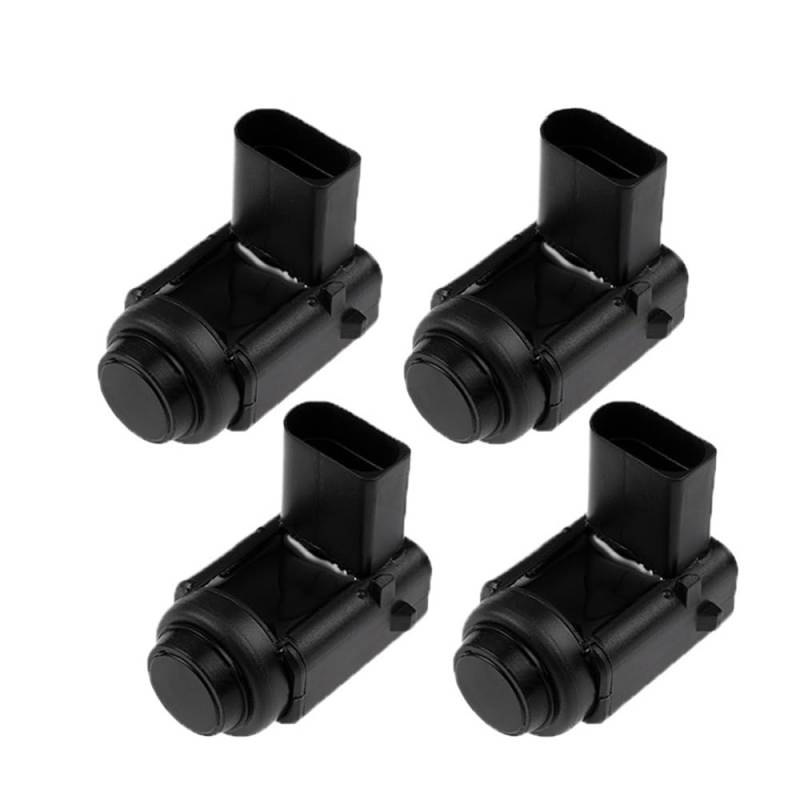 DNZOGW PDC Rückfahrsensor Für Cayenne 1U0919275 PDC Parkplatz Sensor Umkehr PDC Rückfahr Unterstützen Sensor Rückfahr Unterstützen Sensor Einparkhilfe PDC Sensor(Black 4 pcs) von DNZOGW