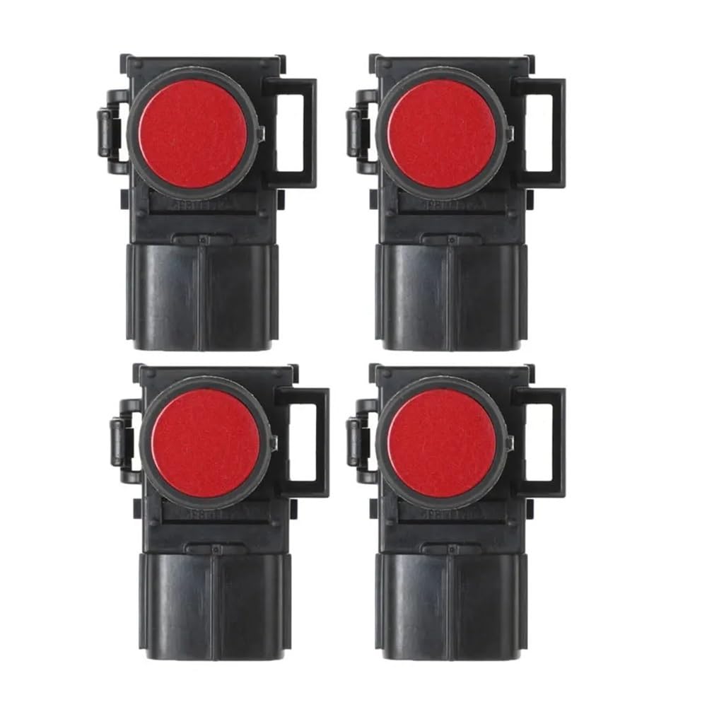 DNZOGW PDC Rückfahrsensor Für Corolla Für Camry Für Land Für Cruiser Für Sequoia 89341-33140 8934133140 PDC Parkplatz Sensor Einparkhilfe Einparkhilfe PDC Sensor(Red 4 PCS) von DNZOGW