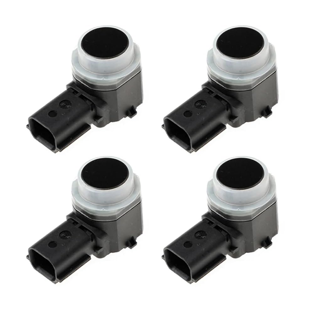 DNZOGW PDC Rückfahrsensor Für Escape PDC Rückfahrassistent Senso GT4T-15K859-AAW GT4T15K859AAW PDC Einparkhilfe Rückfahrassistent Sensor Einparkhilfe PDC Sensor(Black 4 pcs) von DNZOGW