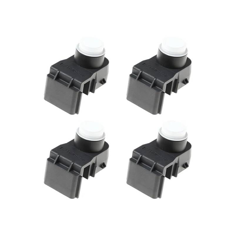 DNZOGW PDC Rückfahrsensor Für Kia 95720-G6100 PDC Rückfahrassistent Sensor 95720G6100 Autozubehör 4PCS PDC Einparkhilfe Einparkhilfe PDC Sensor(White) von DNZOGW