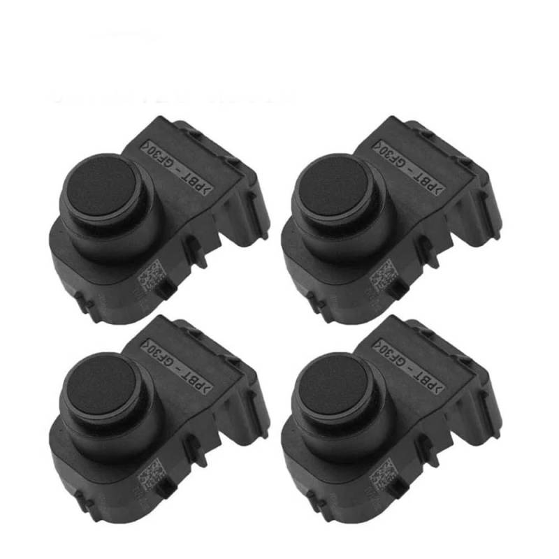 DNZOGW PDC Rückfahrsensor Für Kia Für Rio Rückfahrassistent Sensor 95720-H9010 95720H9010 Auto Zubehör PDC Parkplatz Sensor Einparkhilfe PDC Sensor(Black 4 pcs) von DNZOGW