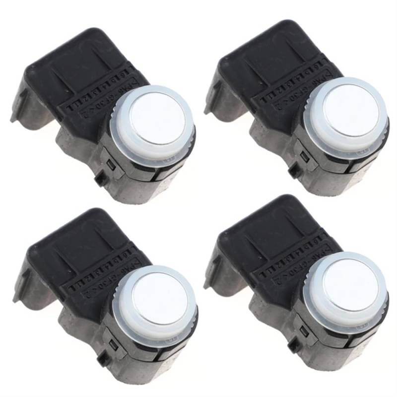 DNZOGW PDC Rückfahrsensor Für Kia Für Sorento 96890-C1100 PDC Stoßstange Parkplatz Sensor Auto 96890C1100 Parkplatz Rückfahr Hilfe Sensor Einparkhilfe PDC Sensor(White 4 pcs) von DNZOGW