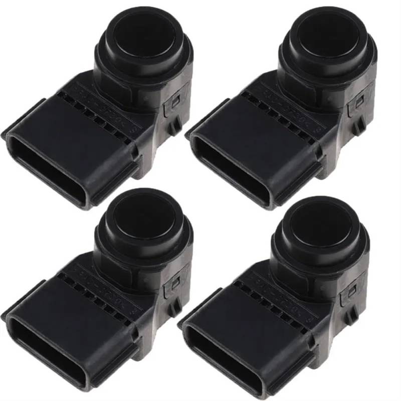 DNZOGW PDC Rückfahrsensor Für Kia Rückfahrassistent Sensor 96890-C1200 96890C1200 Auto Zubehör PDC Parkplatz Sensor Einparkhilfe PDC Sensor(Black 4 PCS) von DNZOGW