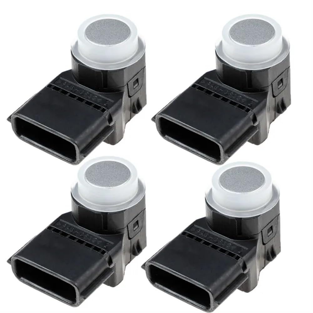 DNZOGW PDC Rückfahrsensor Für Kia Rückfahrassistent Sensor 96890-C1200 96890C1200 Auto Zubehör PDC Parkplatz Sensor Einparkhilfe PDC Sensor(Silver 4 PCS) von DNZOGW