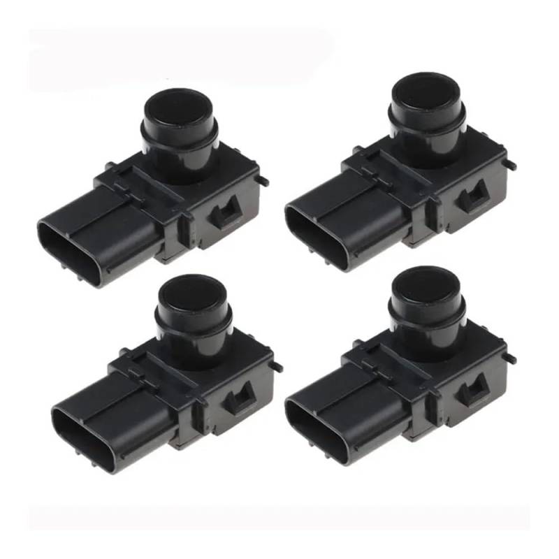 DNZOGW PDC Rückfahrsensor Für LS Rückfahrassistent Sensor 89341-50060 8934150060 PDC Parkplatz Sensor PDC Rückfahrassistent Sensor Einparkhilfe PDC Sensor(Black 4 PCS) von DNZOGW