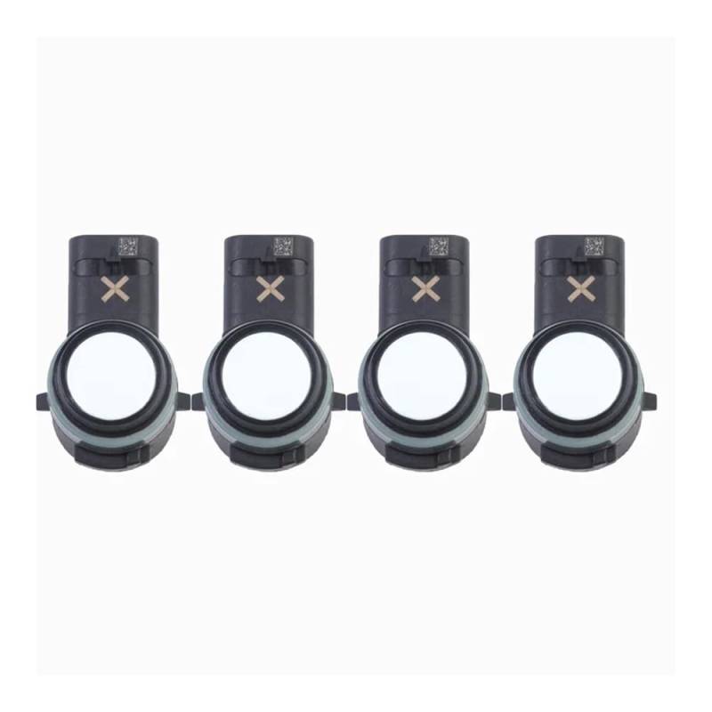 DNZOGW PDC Rückfahrsensor Für Model 3 Y 2021-2022 PDC Rückfahr Assist Sensor 1741484-11-A 174148411A PDC Parkplatz Sensor Einparkhilfe PDC Sensor(Black 4 pcs) von DNZOGW