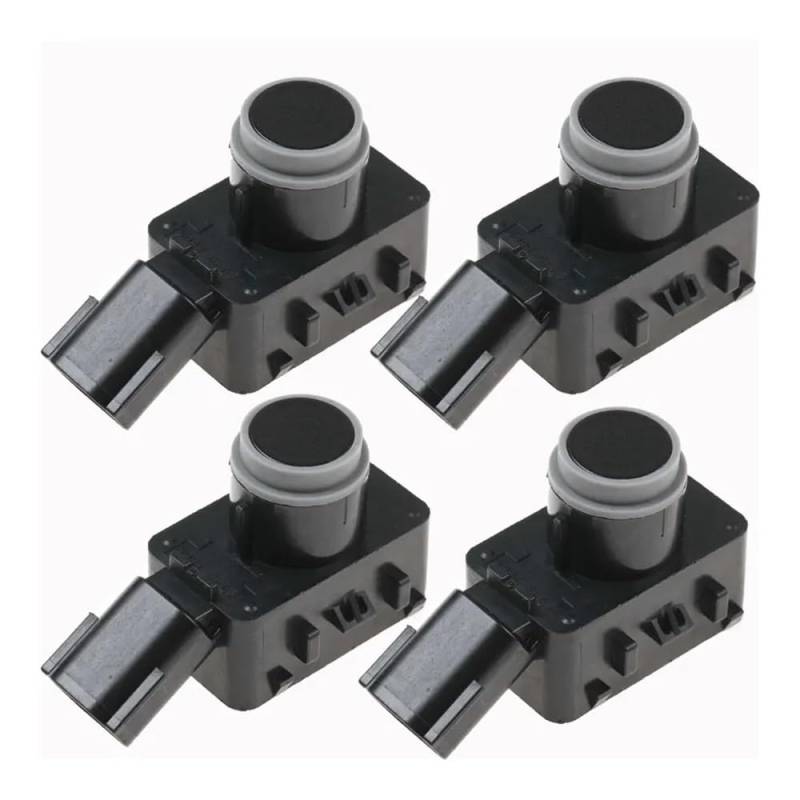 DNZOGW PDC Rückfahrsensor Für RX350 Für RX350L Für RX450h Für RX450hl 89341-48040 8934148040 4PCS PDC Parkplatz Sensor Einparkhilfe PDC Sensor(Black) von DNZOGW