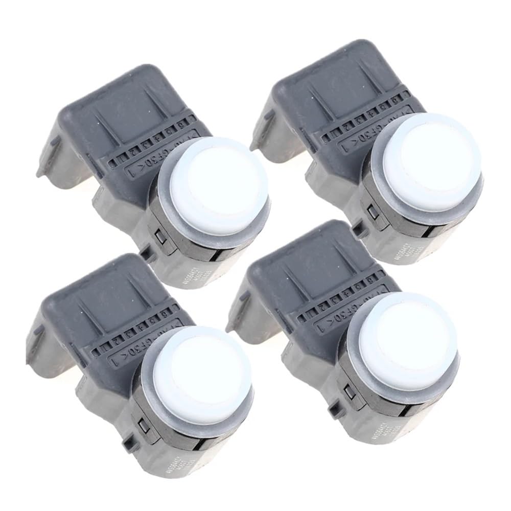 DNZOGW PDC Rückfahrsensor PDC Rückfahrassistent Sensor PDC Abstand Einparkhilfe Sensor 96890-C5500 96890C5500 Für Kia Für Sorento Einparkhilfe PDC Sensor(White 4 pcs) von DNZOGW