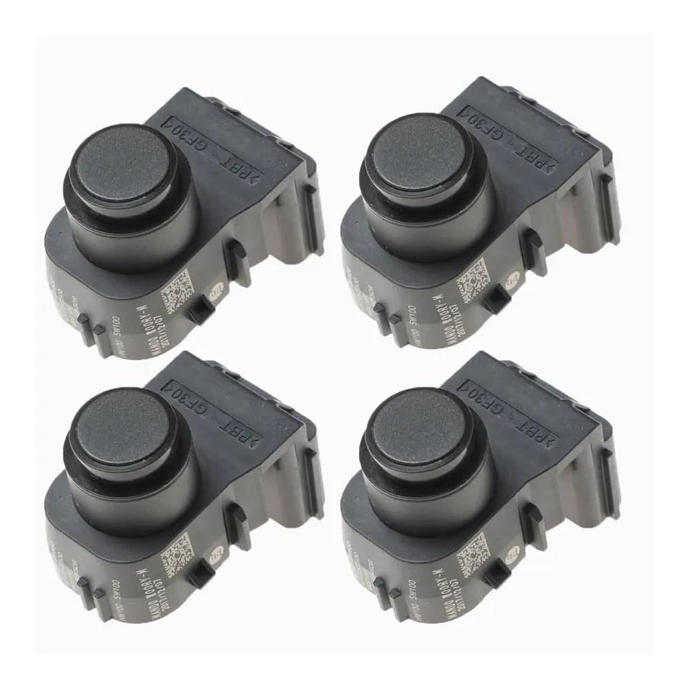 DNZOGW PDC Rückfahrsensor Rückfahrassistent Sensor PDC Einparkhilfe Autozubehör PDC Rückfahrassistent Sensor 95720-G8600 95720G8600 Für Kia Einparkhilfe PDC Sensor(Black 4 PCS) von DNZOGW