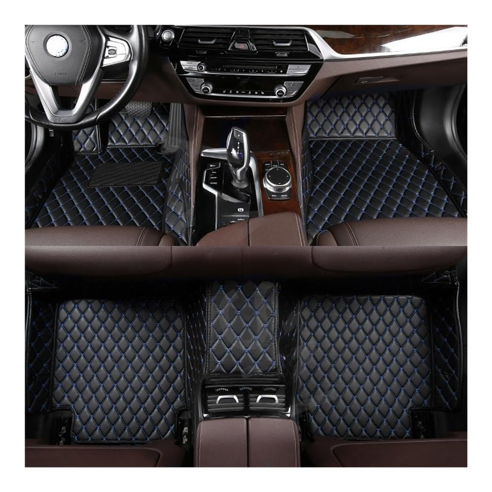 DNZOGW rutschfesten Auto fussmatten Für 6er-Serie Für E63 2-Türer 2003-2010 Custom Car Floor Mat Interior Zubehör Teppich Kofferraummatte Auto Matte Set von DNZOGW