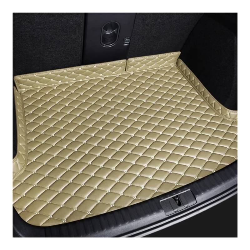 Kofferraummatte Bodenmatte Für Avalon 2019 2020 2021 2022 Auto Kofferraum Matte Auto Boot Cargo Liner Auto Zubehör Innen(Beige) von DNZOGW