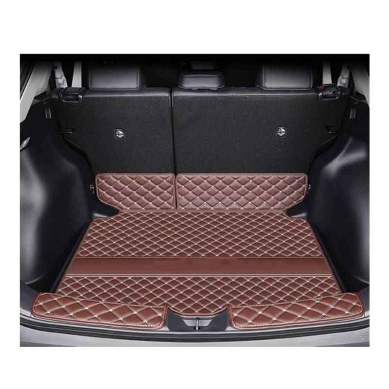 Kofferraummatte Bodenmatte Für Corolla Für Cross 2020 2021 2022 Auto-Kofferraum-Boot-Matte Fußmatten Teppich Schlamm Tablett Cargo-Liner(Brown 1 pcs) von DNZOGW