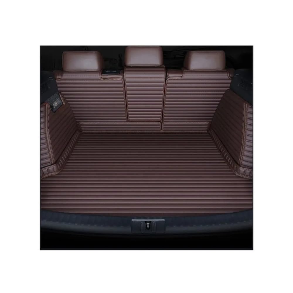 Kofferraummatte Bodenmatte Für Focus Für Limousine 2006 2007 2008 2009 2010 2011 Vollständige Abdeckung Kofferraummatte Zubehör Innenausstattung(Coffee Color) von DNZOGW