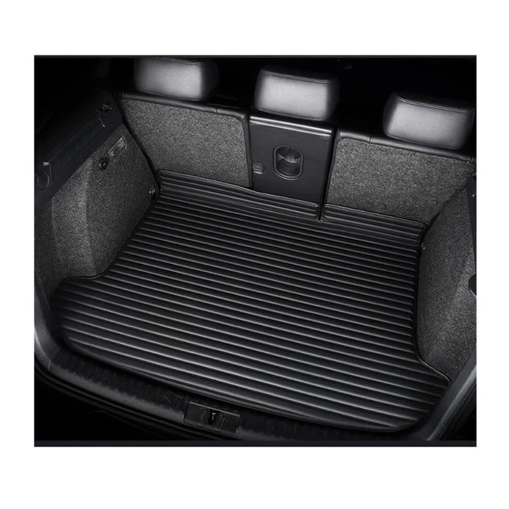 Kofferraummatte Bodenmatte Für Scenic 5 Sitz 2011 2012 2013 Vollständige Abdeckung Auto Kofferraummatte Auto Boot Liner Matte Zubehör Innen(Black) von DNZOGW