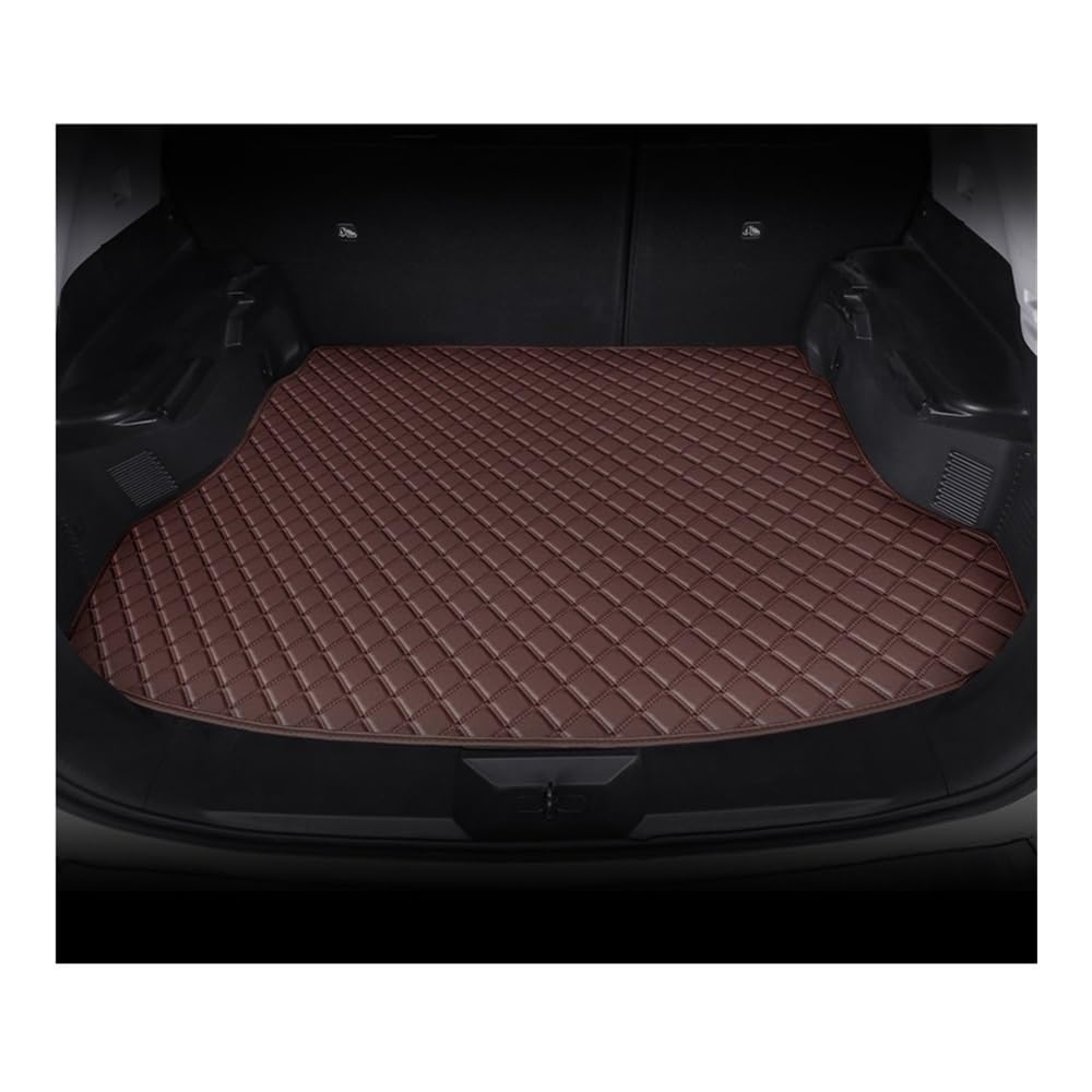 Kofferraummatte Bodenmatte Für X5 E70 5seat 2008 2009 2010 2011 2012 2013 PU-Kofferraumwannen Cargo Liner Innenausstattung Autozubehör Teppich(Coffee) von DNZOGW