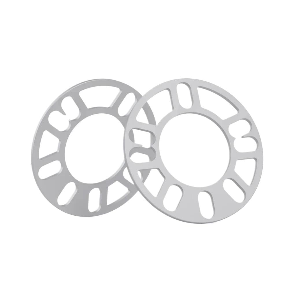 Spurverbreiterungen 8mm Universal Radabstandshalter Für Die Meisten 4 Lug & 5 Lug Rad PCD 98 Bis 127mm Bolzenmuster 5x100 5x108 5x110 Nabenradadapter Anzahl 2 von DNZOGW