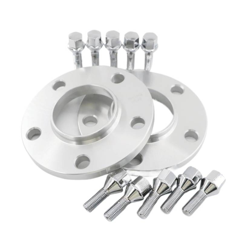 Spurverbreiterungen Für E36 E46 E60 E61 E62 E90 E91 2 Stück 12 Mm 15 Mm 20 Mm Hubcentric Spurverbreiterung Radschrauben-Set 5 X 120(15mm) von DNZOGW