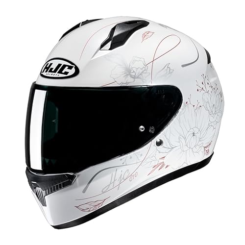 HJC Helmets Integralhelm C10 Epik MC8 Mattweiß, zugelassen 22.06 (XS 54/55) von DOBLE XX