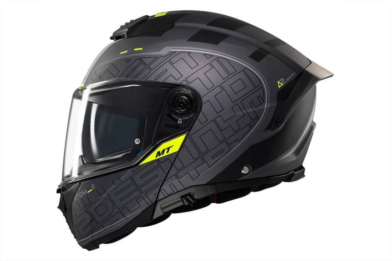 MT Helmets Atom 2 SV Destiny C2 matt voll zugelassen (L 59/60) von DOBLE XX