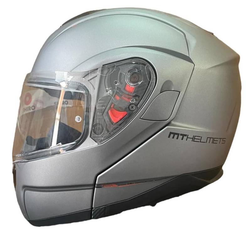 MT Helmets Exposition Outlet Atom Titan, Größe XS von DOBLE XX