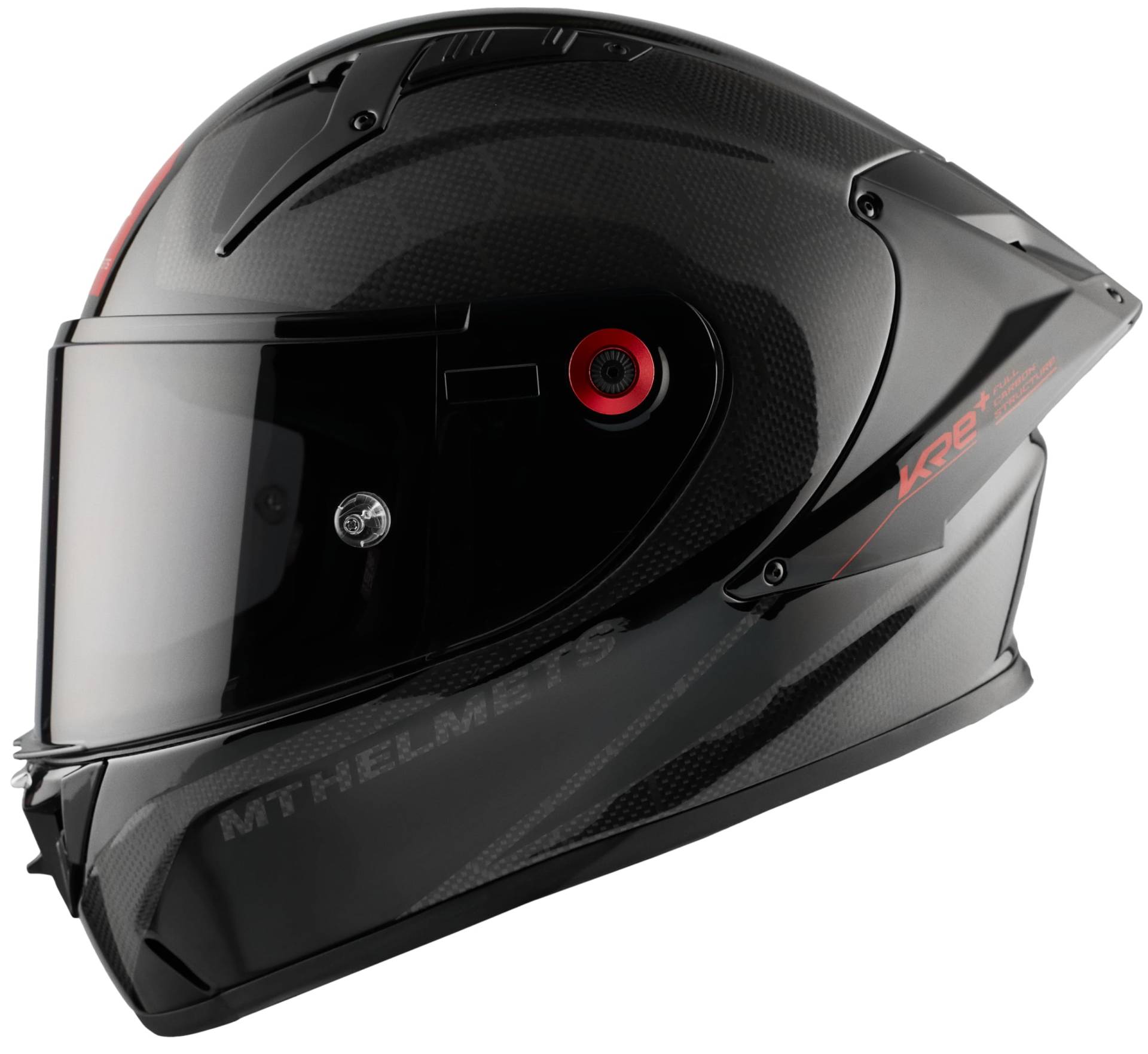 MT Helmets KRE Plus Integralhelm Carbon Schwarz glänzend 22.06 (XXL 62/63) von DOBLE XX