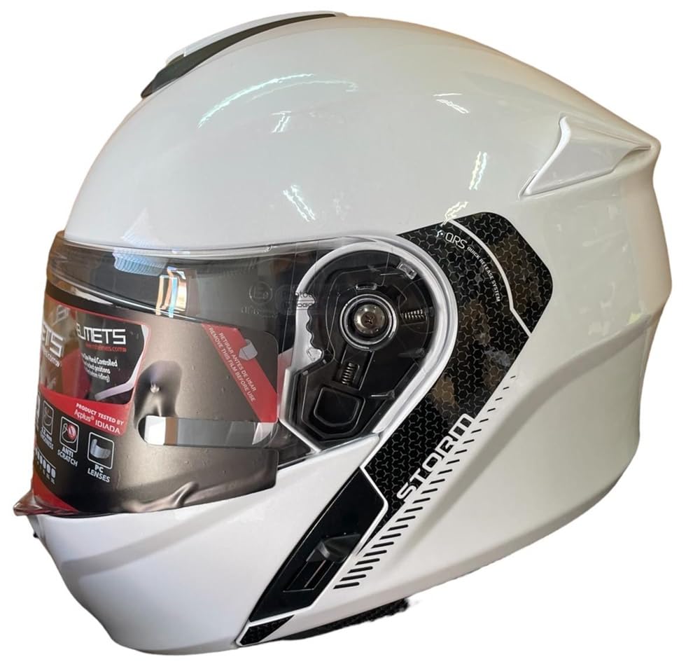 MT Helmets Outlet Atom Expositionshelm, Weiß, Größe XS von DOBLE XX