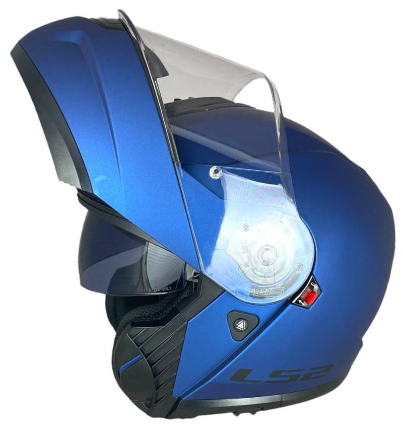 Modularhelm FF908 Strobe II Matt Marineblau (M 57/58) von DOBLE XX