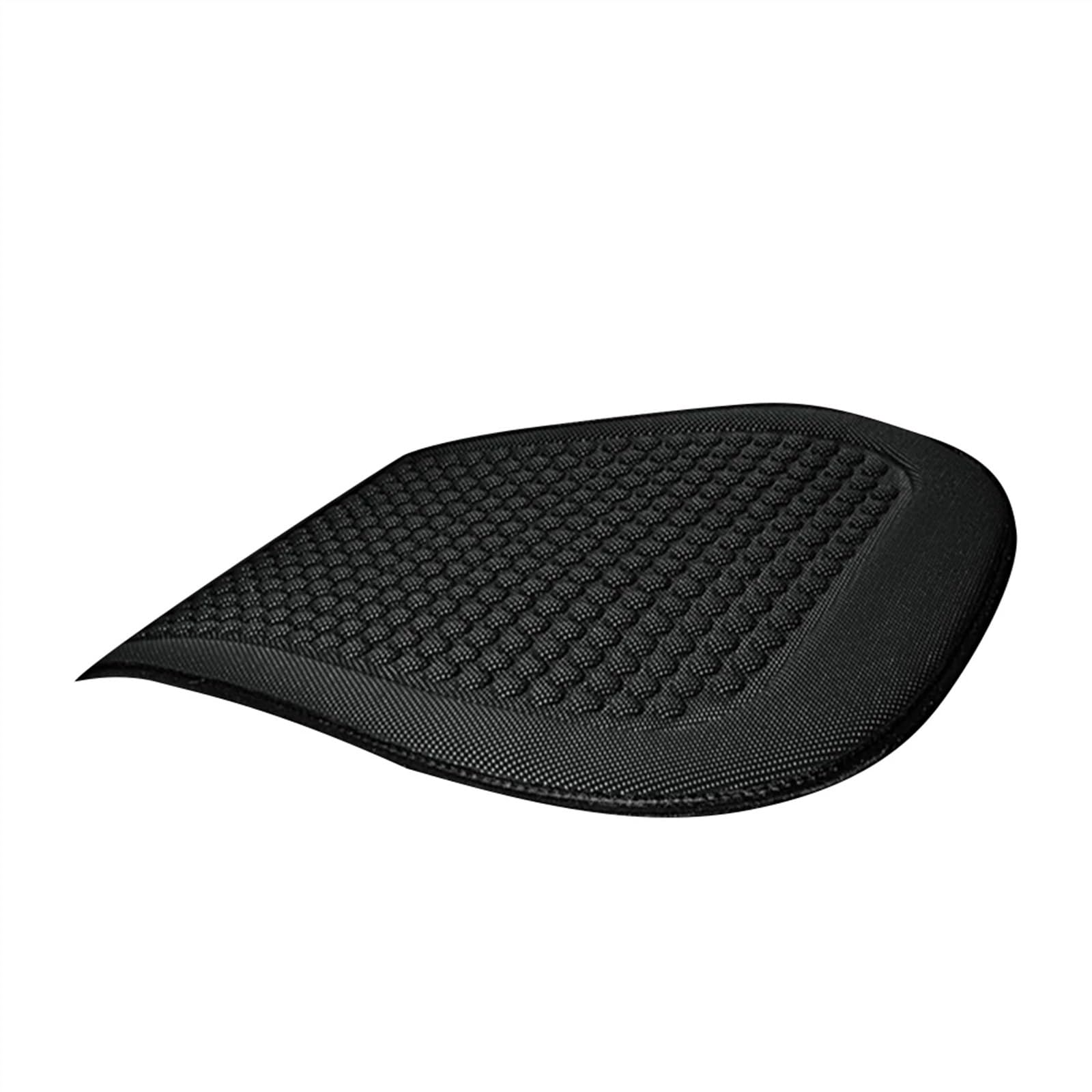 DOBRVVGT Autositzbezüge,Sitzbezüge Auto Sommerkühlendes Sitzkissen Atmungsaktive Autositzbezüge Bump Massage Autos Sitzbezug Universal Seat Protector Pad(Front Seat Black) von DOBRVVGT