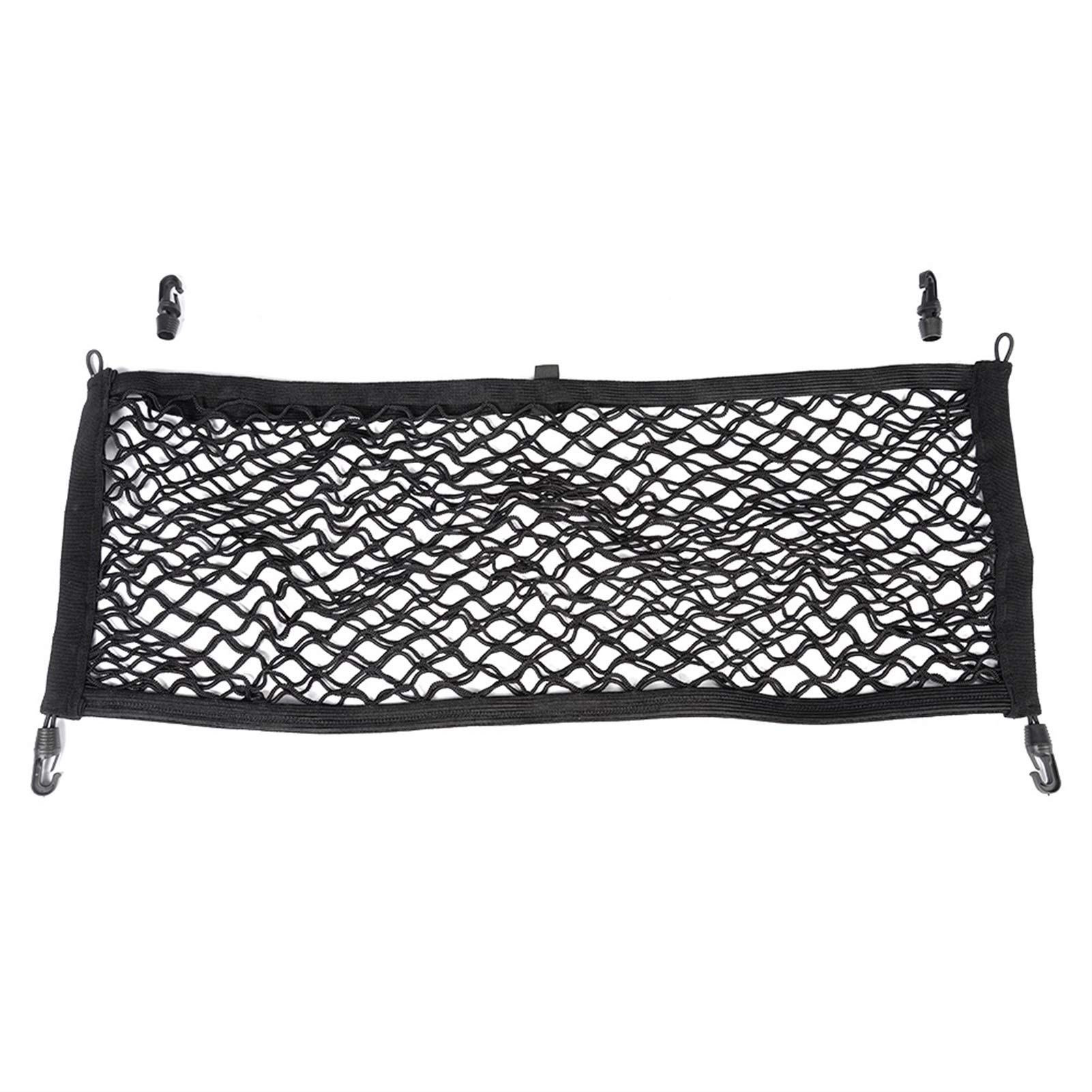 GepäCknetz Auto,GepäCknetz Auto Heckkoffer Boot Cargo Net Mesh Storage Organizer Tasche for 90 * 30 cm Autozubehör von DOBRVVGT