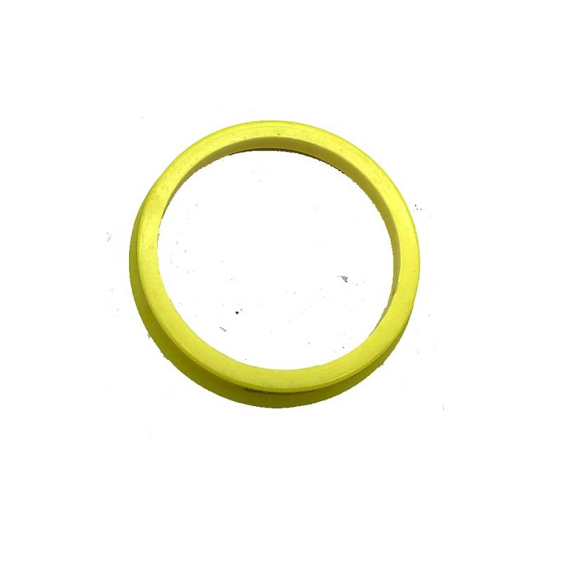 Zentrierringe,Radnaben-Zentrierringe Gelbe Auto Rad Bohrung Center Hub Centric Ringe Collar 66.6-57.1mm für Autozubehör von DOBRVVGT