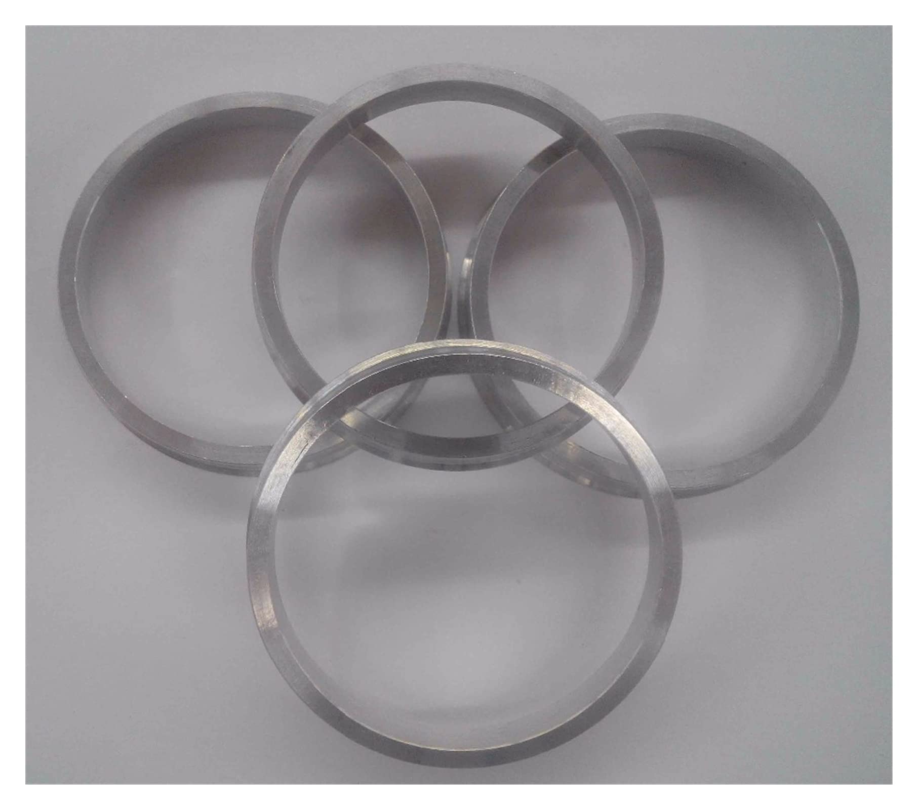 Zentrierringe,Radnaben-Zentrierringe Radnaben-Zentren-Ringe OD = 66,6 mm ID = 57.1mm - Aluminiumlegierung von DOBRVVGT