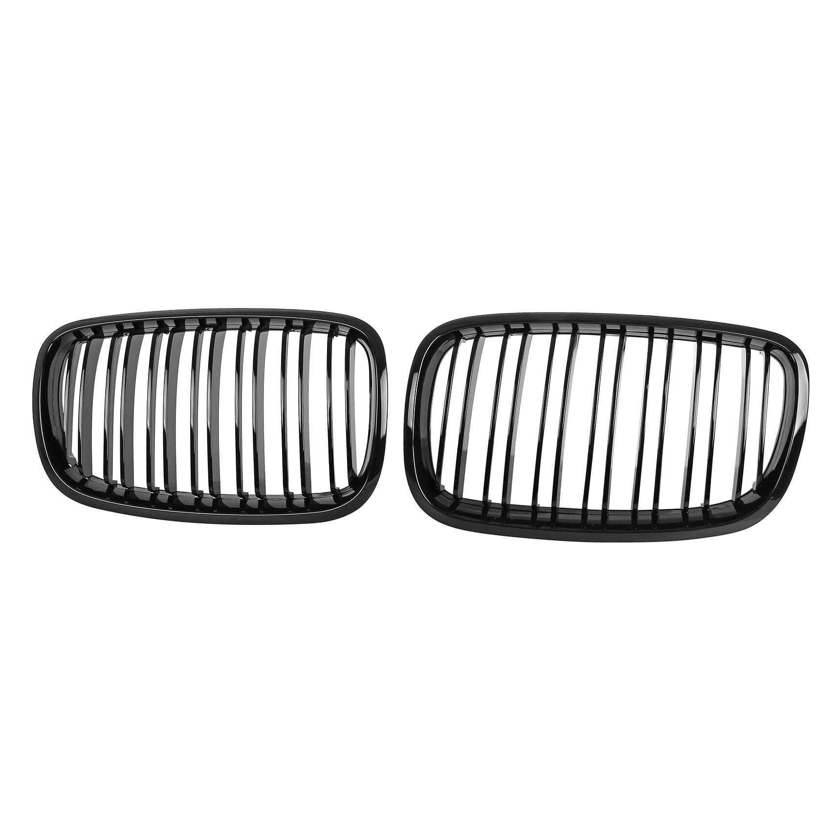 DOCAS Kühlergrill für X5 E70 X6 E71 2006-2013 Nieren Doppelsteg Sport Glanz Schwarz von DOCAS