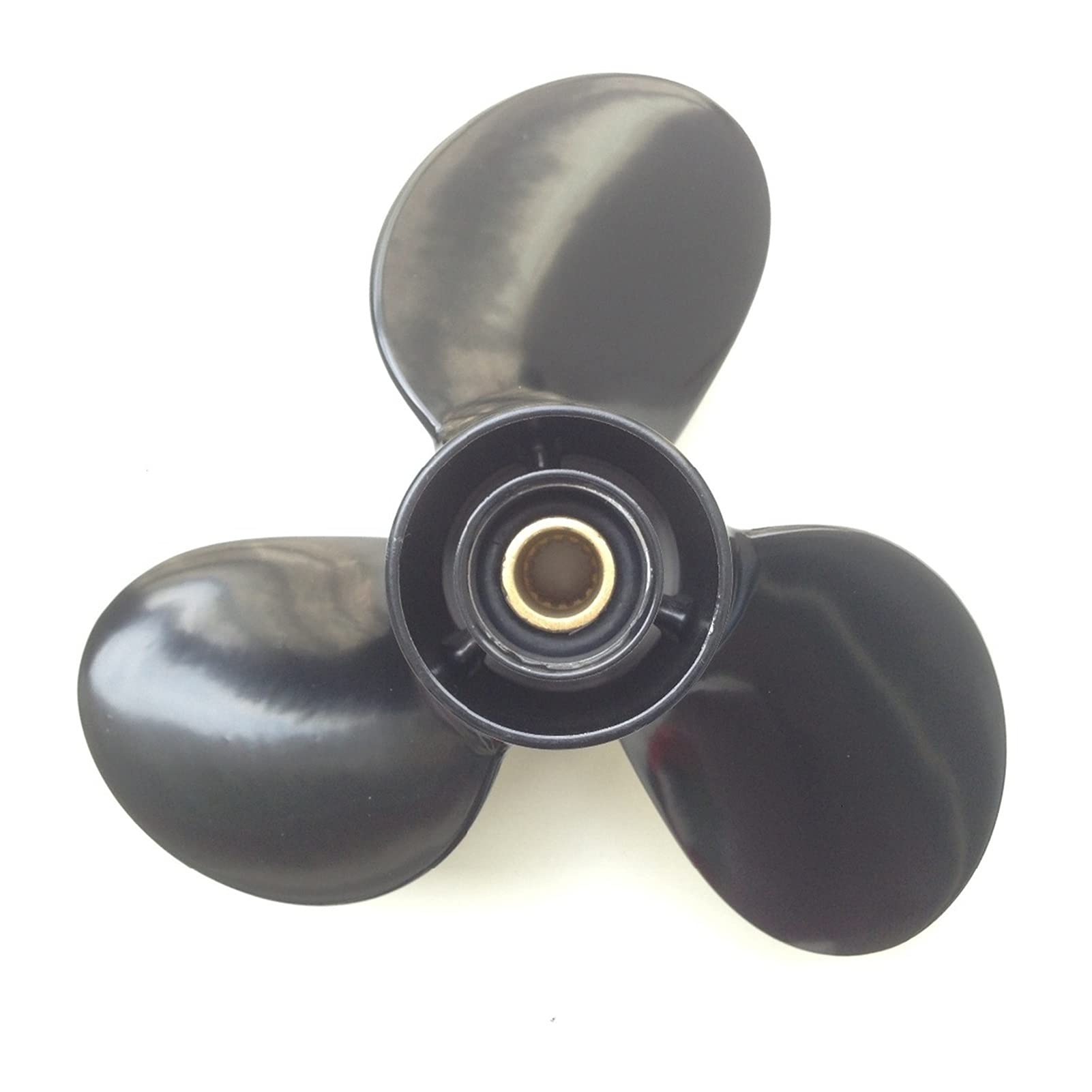 DOFABI 10 1/2x12 15hp-35hp, for Zongshen, Selva Propeller Aluminium Propeller 14 Zahn Bootszubehör Marine Propeller Bootsmotorpropeller von DOFABI