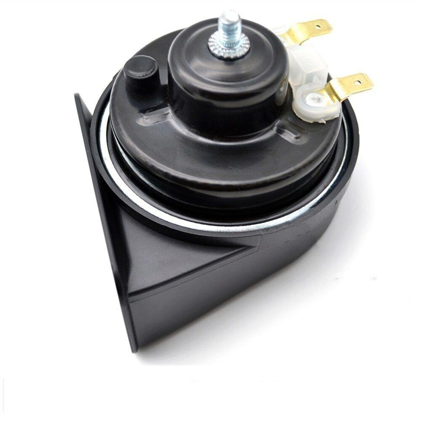 DOFABI 2 Stück Schneckenhupe Hoch-Tiefton-Autohupen 12V 110-125db Autohupe Wasserdichte laute Hupe 410 510, for Hyundai, I20 MK2 2014-2020 super laute Autohupenschnecke von DOFABI