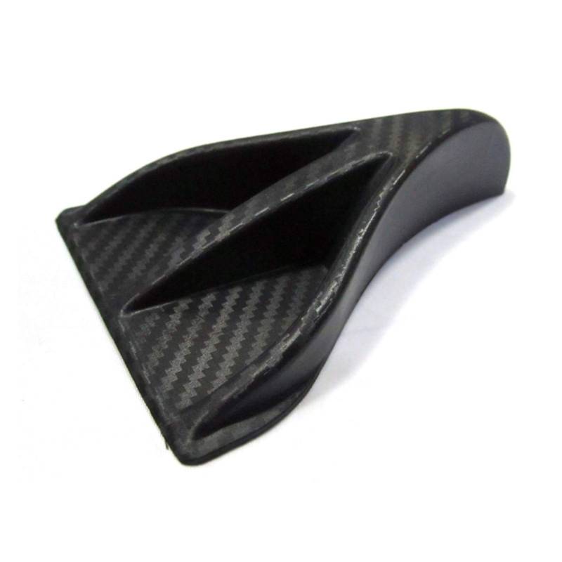 DOFABI 8Pcs Auto Auto Fin Spoiler Flügel Dekoration Antenne Carbon Fiber Stil Stoßstangenhalterung von DOFABI