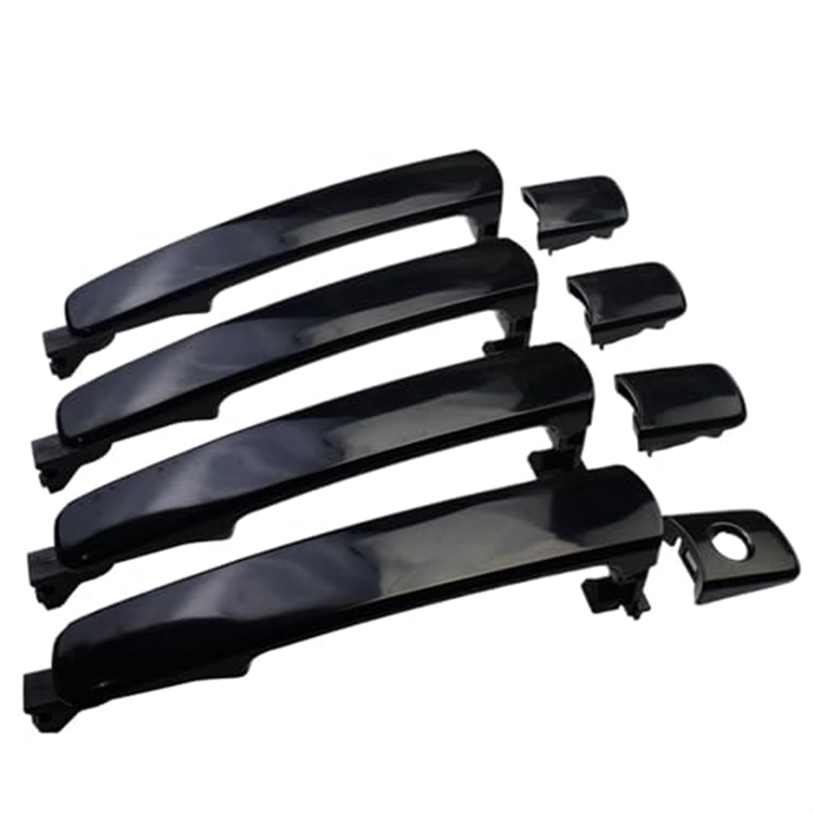 DOFABI Außentürgriff vorne hinten Links rechts, for Infiniti, G35, for Murano, Rogue 2,5 l 2488 CC 152 Cu. in. L4 DOHC 2003–2007 Türgriff(Black A Set 4 Sides) von DOFABI