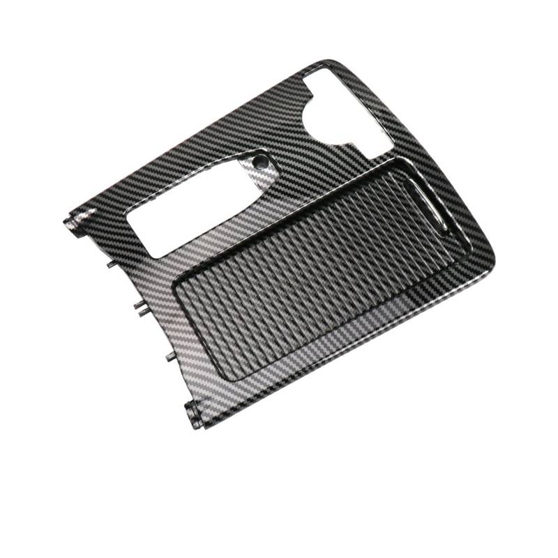 DOFABI Auto Innen Innen Mittelkonsole Rollo Abdeckung Armlehne Wasser Becherhalter Lagerung, for, for Mercedes-Benz, CE Klasse W204 W212 W207 Konsolen-Rollladenabdeckung(Model C Carbon Fiber) von DOFABI