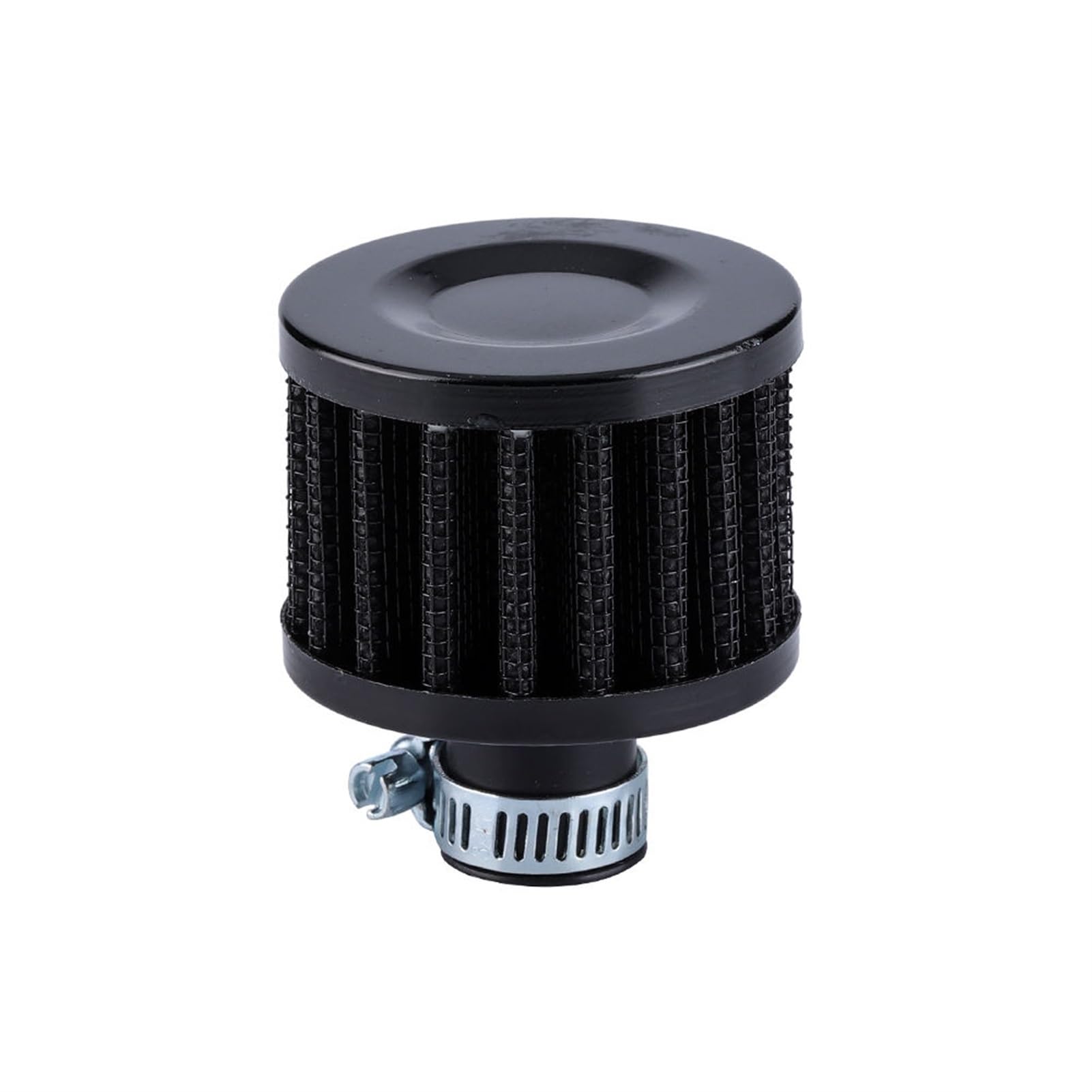 DOFABI Auto-Luftfilter, 12 mm, 25 mm, Motorrad-Kaltlufteinlass, Kurbelgehäuse-Entlüftungsabdeckung mit hohem Durchfluss, for Mini, Entlüftungsfilter Motorrad-Luftfilter(12MM Black) von DOFABI